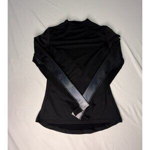Nike Pro Hyperwarm Black Ombré Women’s Shirt MEDIUM Mock Neck